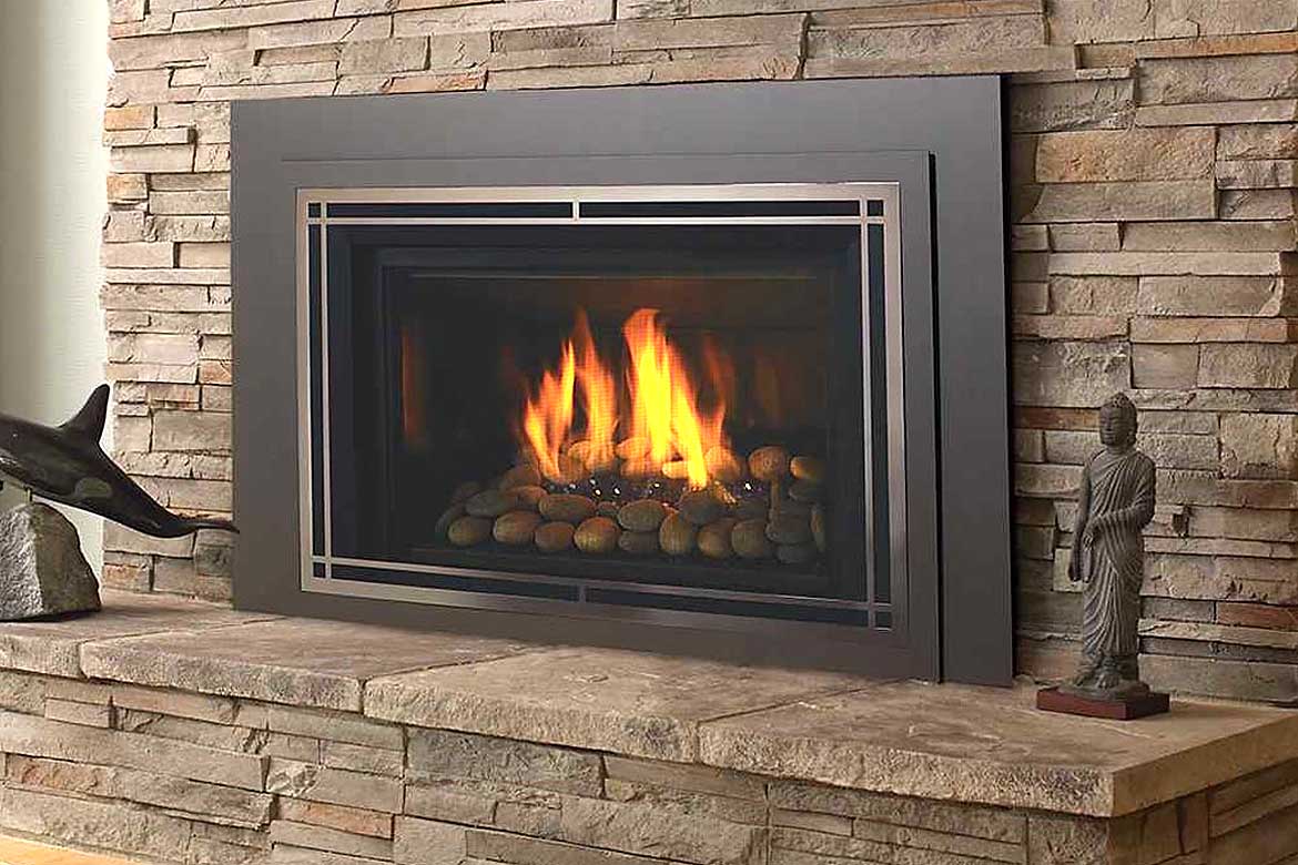 gas and wood inserts fireplace – Ace of diamonds