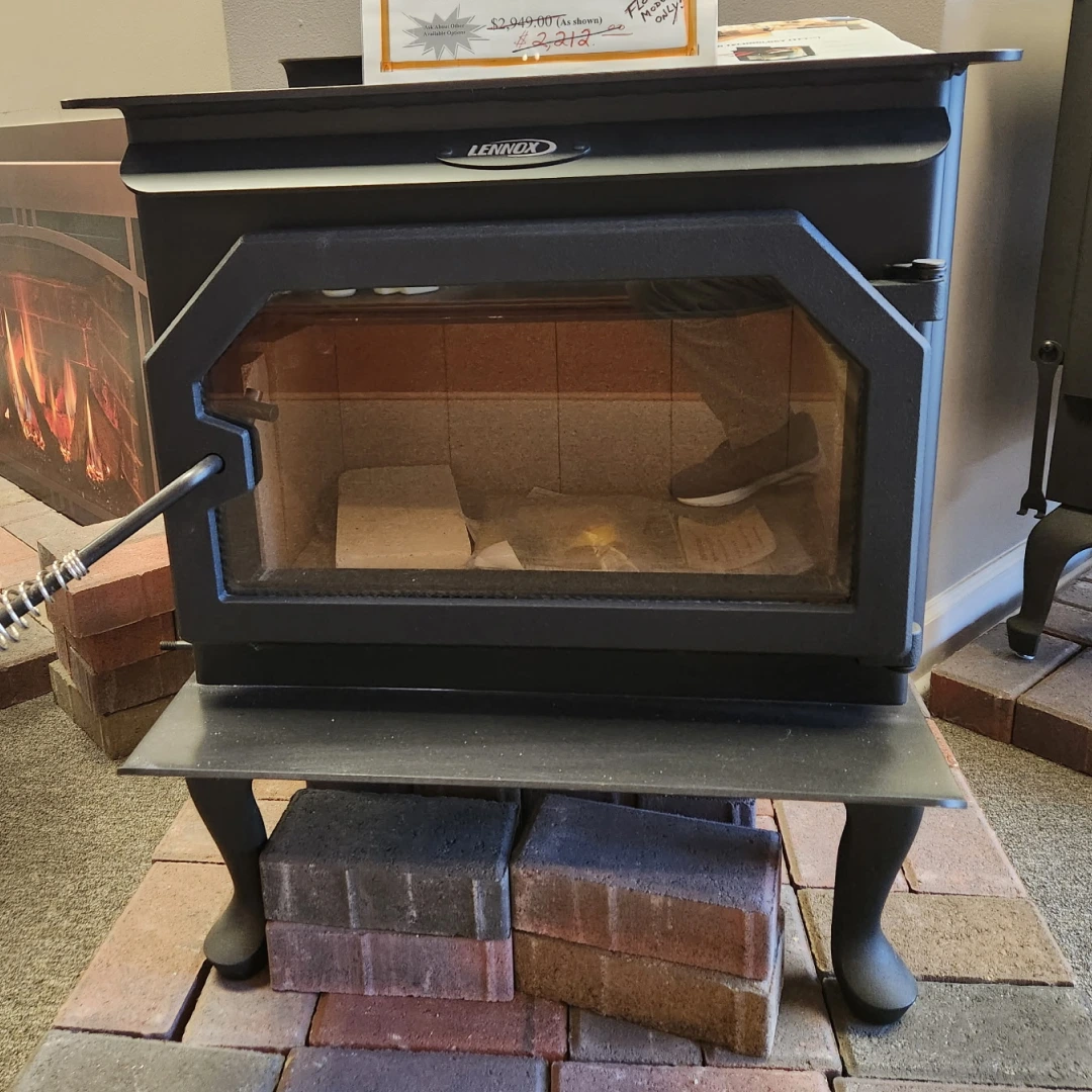 IronStrike Striker S160 wood stove, floor model, 50% off