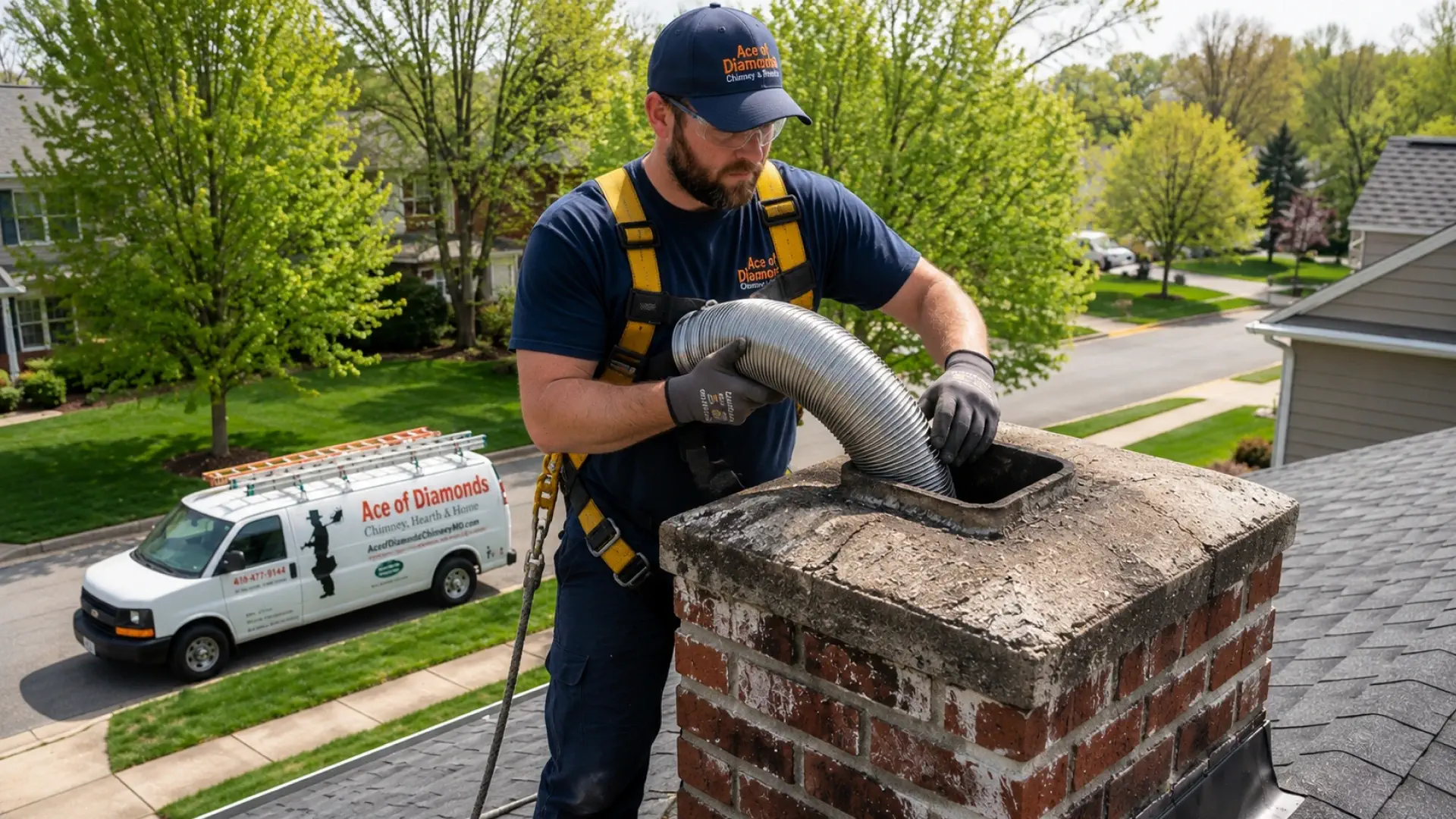 Ace of Diamonds Chimney serving Baltimore County MD
